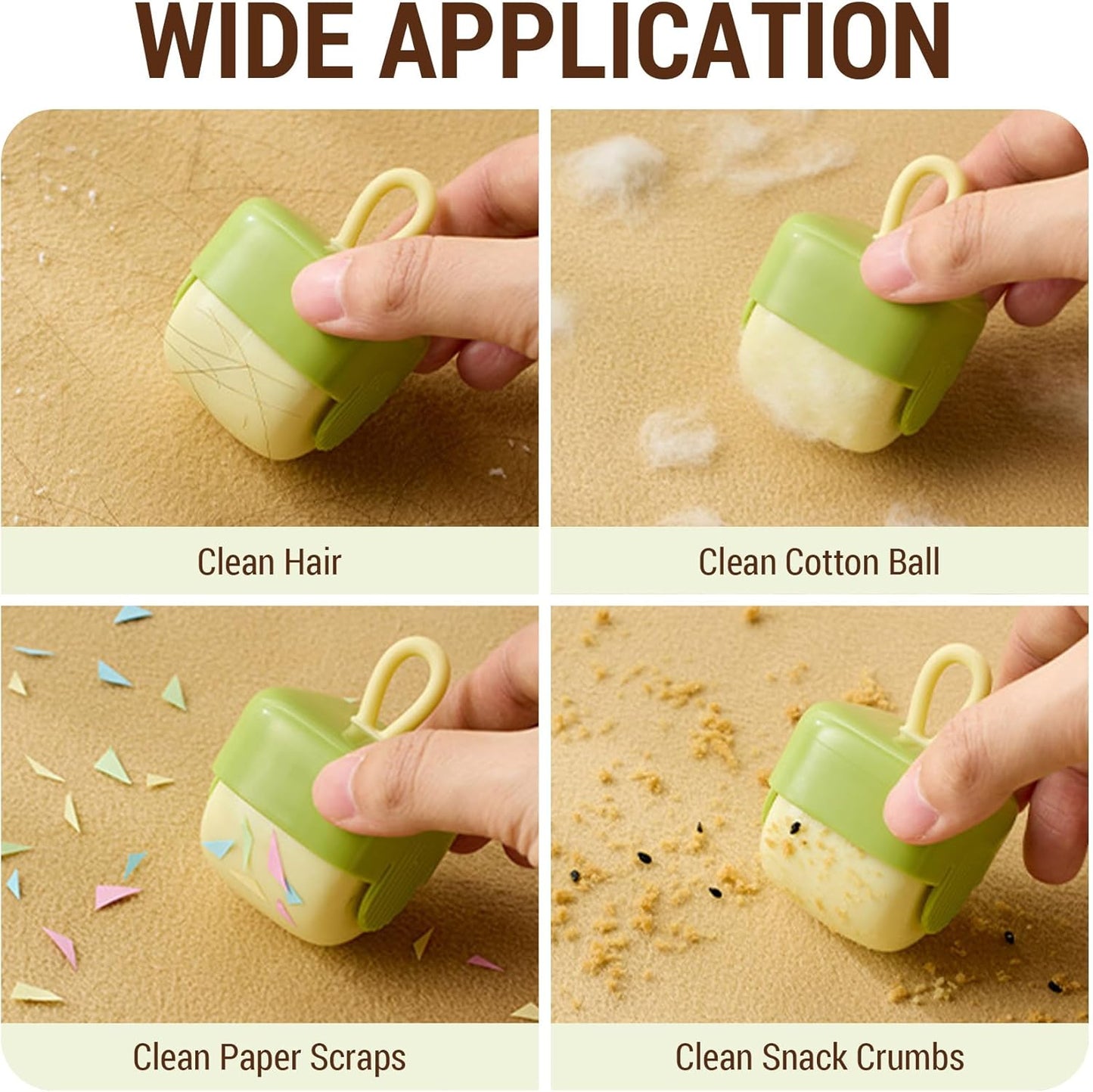 RollAway™ – Compact Washable Lint Roller for Travel, Pet Hair & Clothing