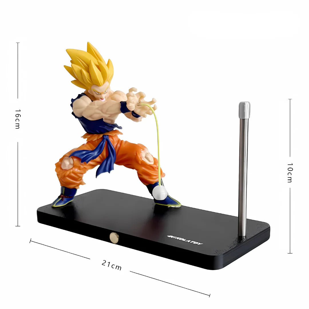 Goku performing Kamehameha LED night light figure
