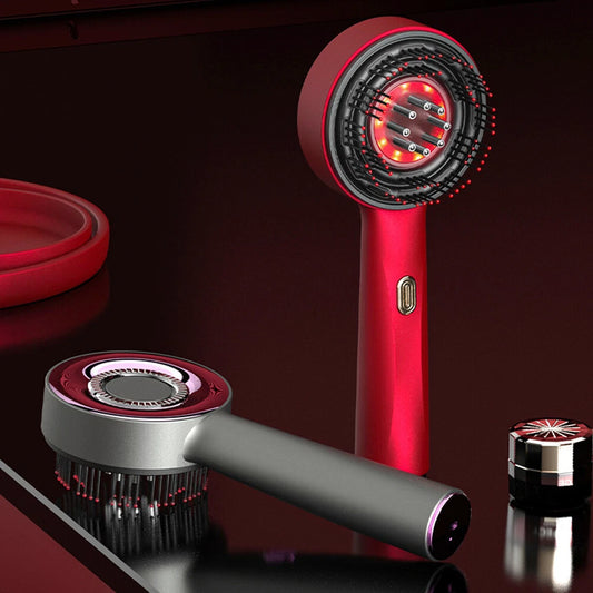 ScalpEase Pro electric scalp massager with oil applicator for hair growth and relaxation