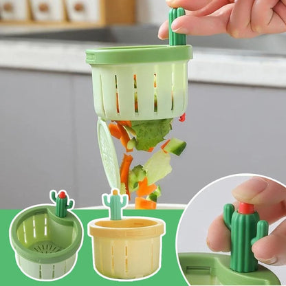 cactus sink strainer with food catcher design