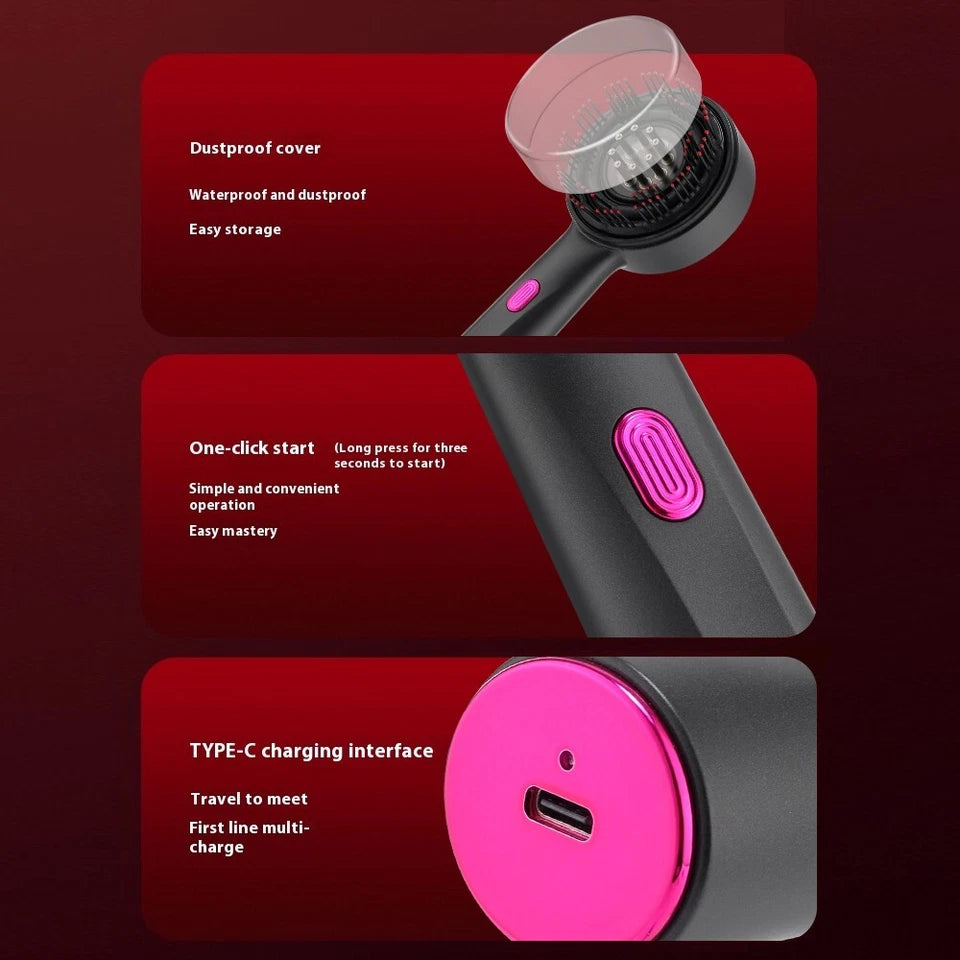 ScalpEase Pro electric scalp massager with oil applicator for hair growth and relaxation